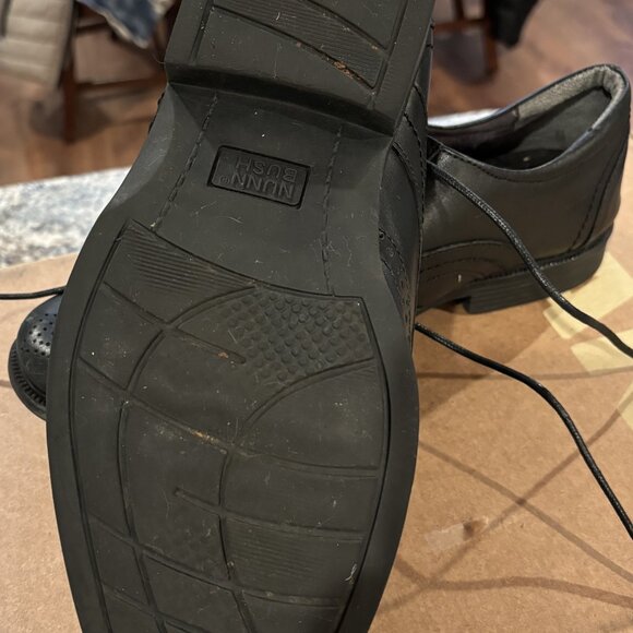 Men's Black Dress Shoes (Wingtips) - Picture 5 of 5